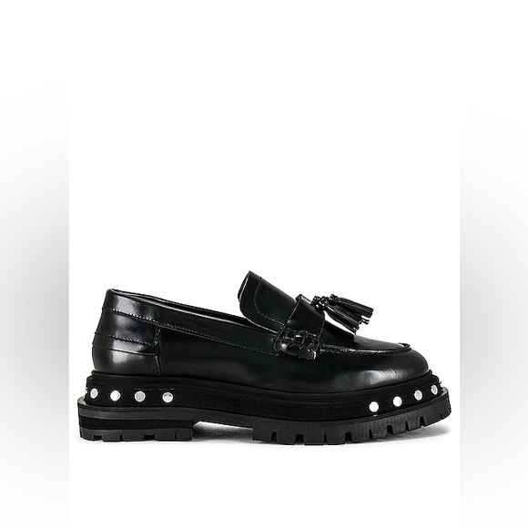 Free People Shoes - Free People Black Tassel Loafers sz 9